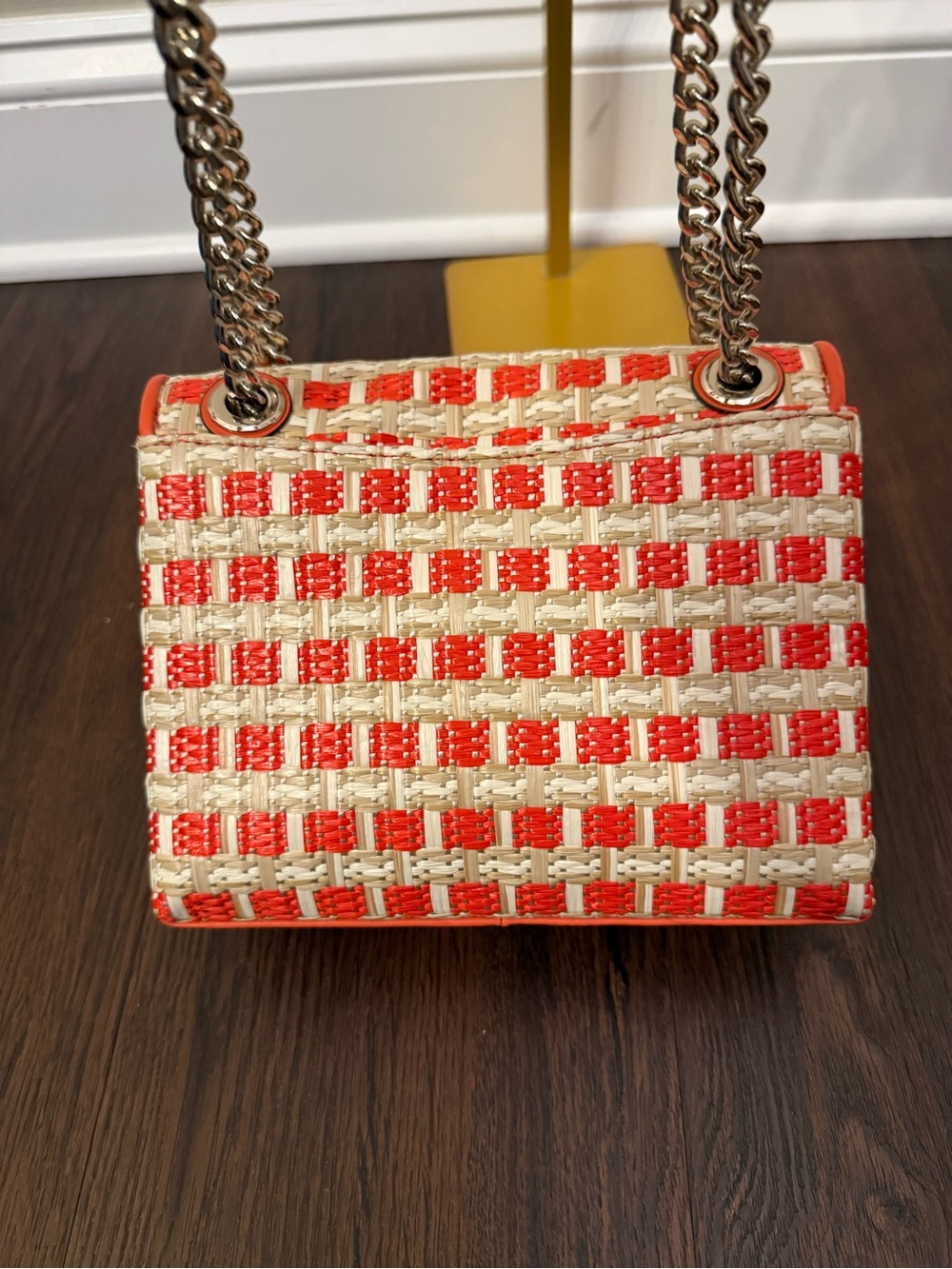 🌟 Kate Spade New York Natalia Straw Flap Shoulder Bag 🌟 - Picture 7 of 14